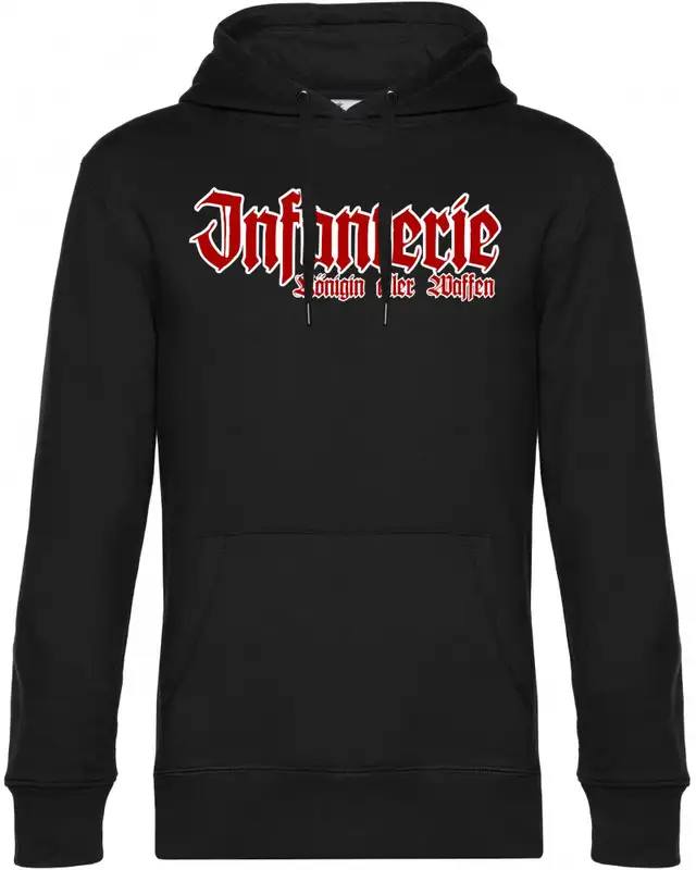 Herren Kapuzen-Pullover (Infanterie, Königin aller Waffen)
