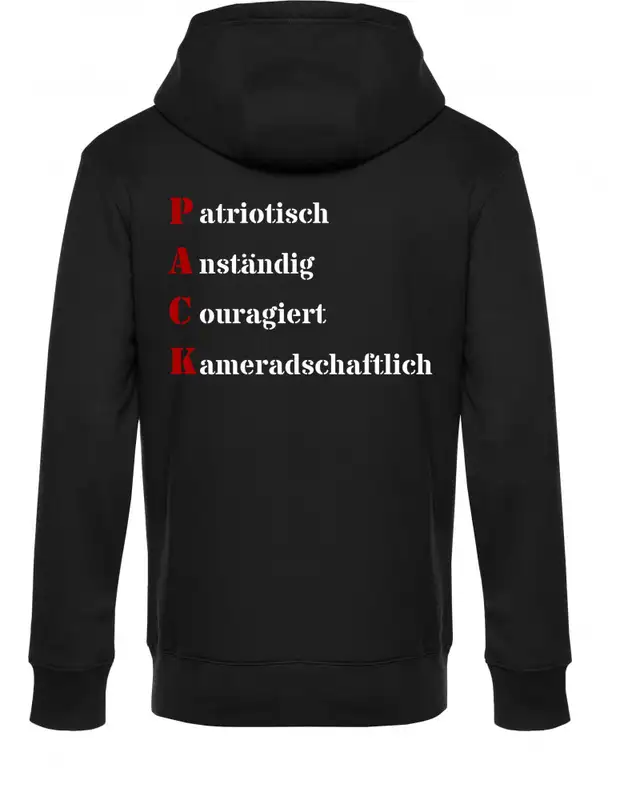 Herren Kapuzen-Pullover (Wir sind das Pack) Bild 2