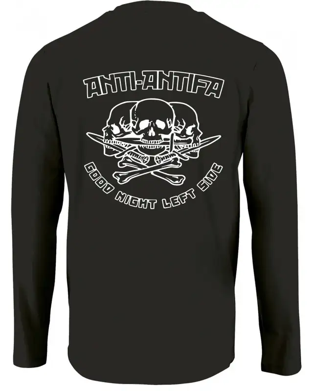 Herren Langarm Shirt (Anti-Antifa) Bild 2