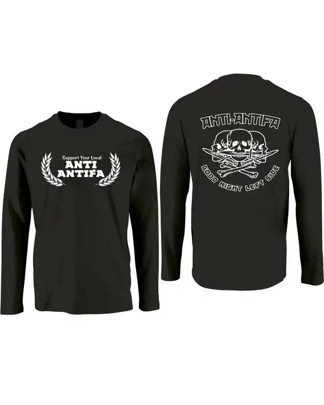 Herren Langarm Shirt (Anti-Antifa) Bild 3