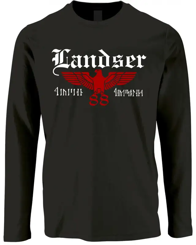 Herren Langarm Shirt (Landser, Adler 88)