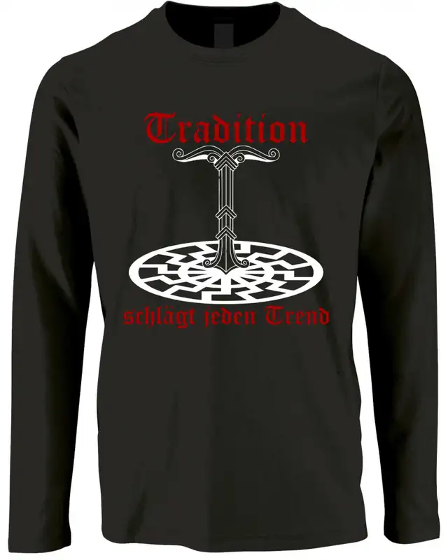 Herren Langarm Shirt (Tradition schlägt jeden Trend)