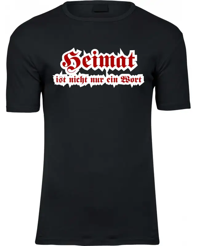 Herren Premium T-Shirt (Heimat ist nicht nur ein Wort)