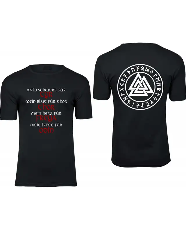 Herren Premium T-Shirt (Mein Schwert für Tyr) Bild 3