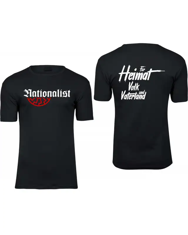 Herren Premium T-Shirt (Nationalist für Heimat, Volk und Vaterland) Bild 3