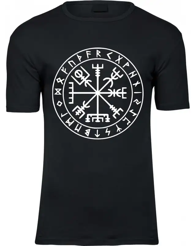 Herren Premium T-Shirt (Vegvisir)