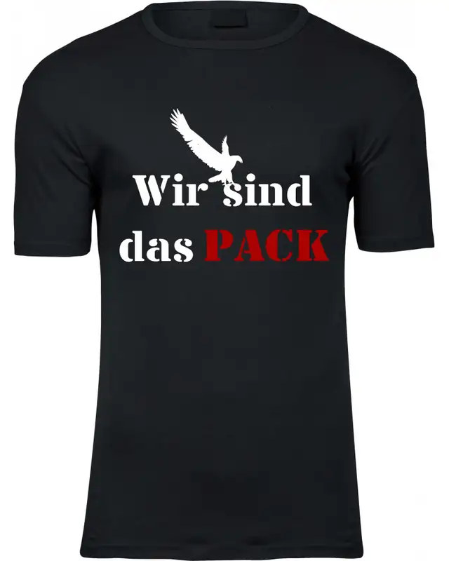 Herren Premium T-Shirt (Wir sind das Pack)