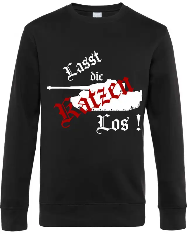 Herren Pullover (Lasst die Katzen los)