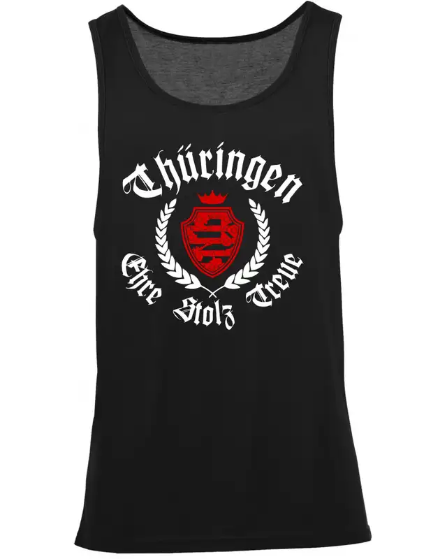 Herren Tanktop "Sport" (Thüringen, ehre stolz treue)
