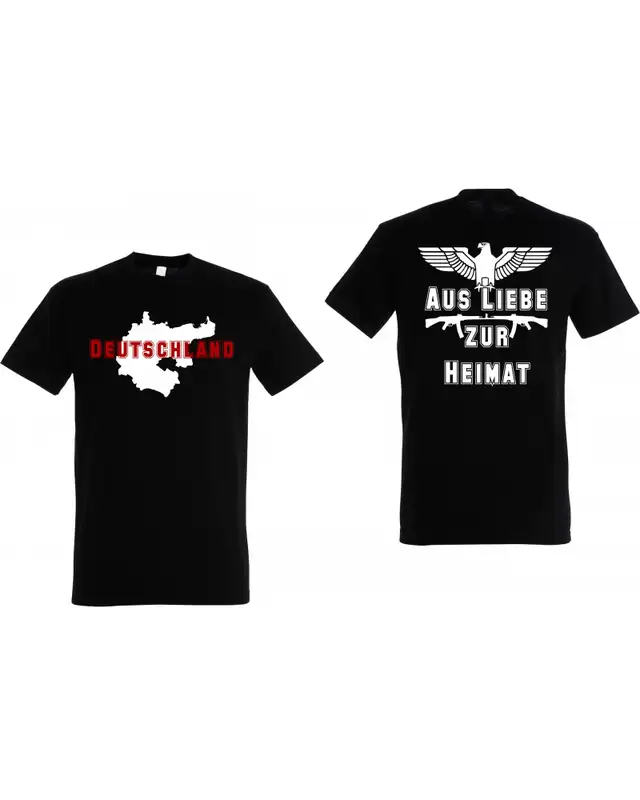 Herren T-Shirt (Aus liebe zur Heimat) Bild 3
