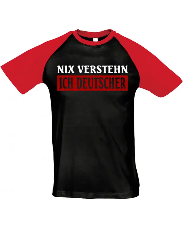 Herren T-Shirt "Bragi" (Nix verstehen, ich deutscher)
