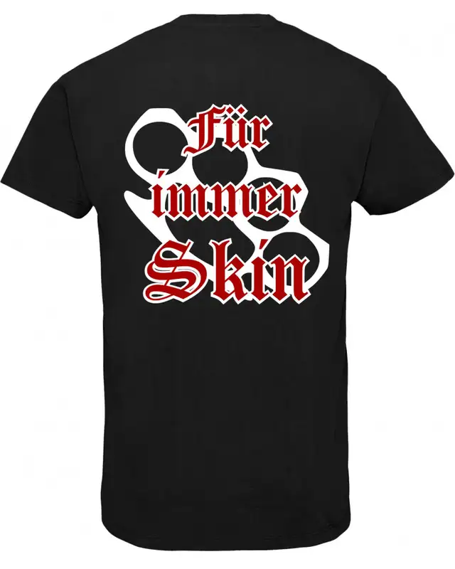 Herren V-Ausschnitt T-Shirt (Für immer Skin) Bild 2