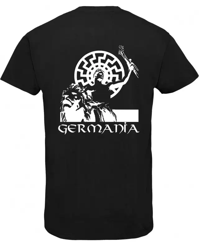 Herren V-Ausschnitt T-Shirt (Germania) Bild 2