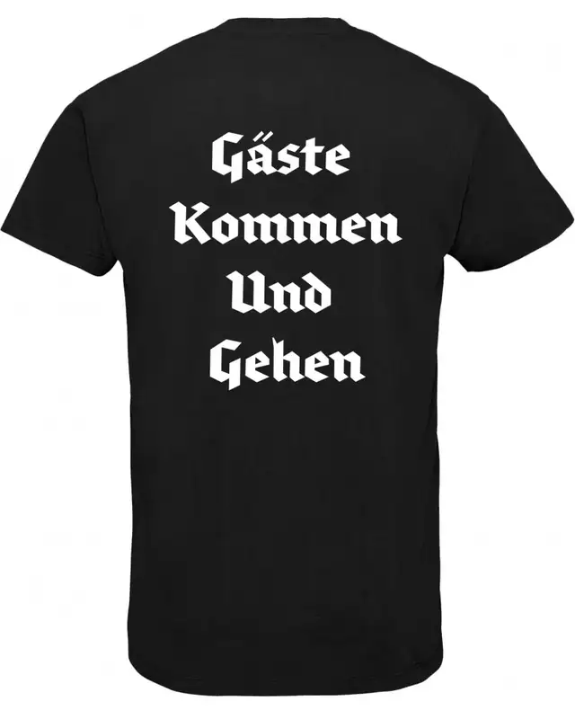 Herren V-Ausschnitt T-Shirt (Gute Heimreise) Bild 2