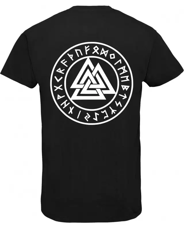 Herren V-Ausschnitt T-Shirt (Mein Schwert für Tyr) Bild 2