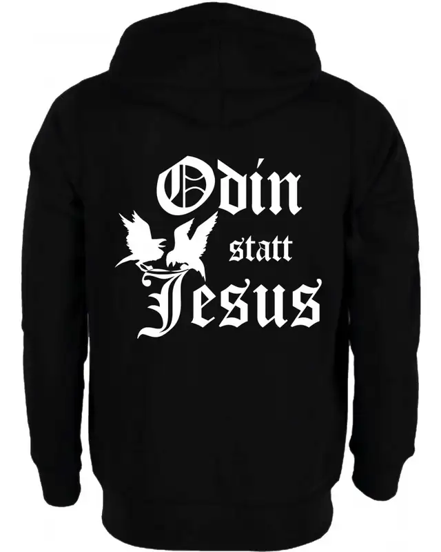 Kinder Kapuzen-Jacke (Odin statt Jesus)