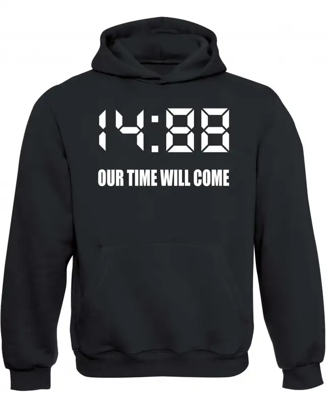 Kinder Kapuzen-Pullover (1488 Our time will come)