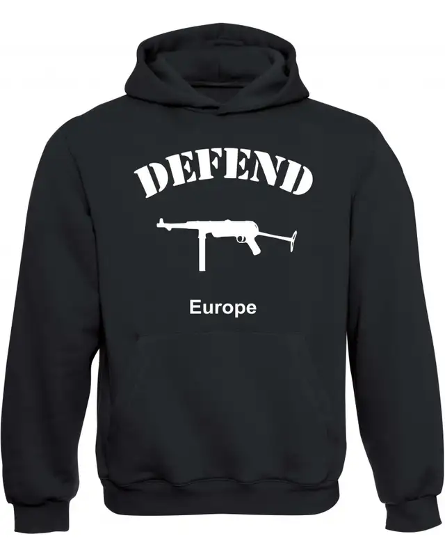 Kinder Kapuzen-Pullover (Defend Europe)