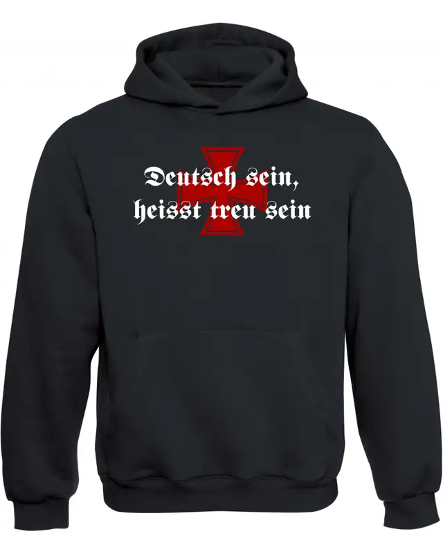 Kinder Kapuzen-Pullover (Deutsch sein, heißt treu sein)