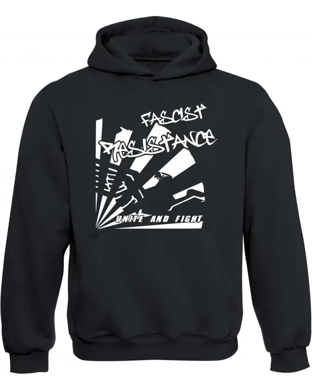 Kinder Kapuzen-Pullover (Fascist Resistance)
