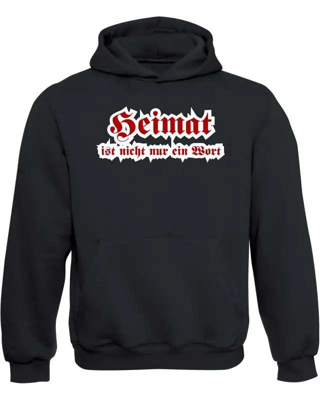 Kinder Kapuzen-Pullover (Heimat ist nicht nur ein Wort)