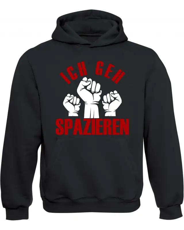 Kinder Kapuzen-Pullover (Ich geh spazieren)