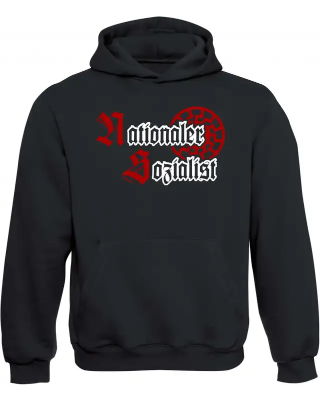 Kinder Kapuzen-Pullover (Nationaler Sozialist)