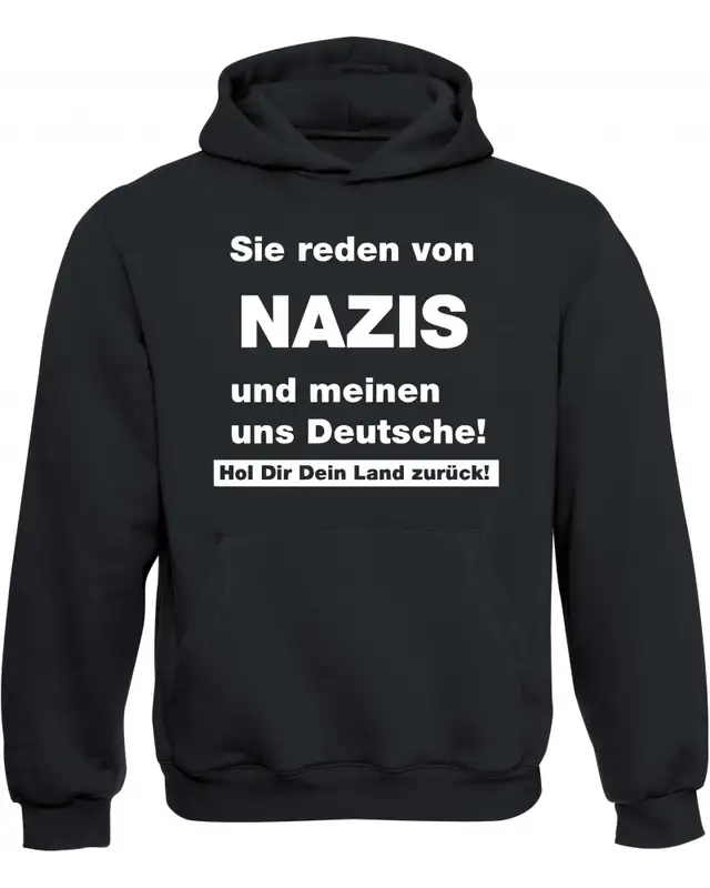 Kinder Kapuzen-Pullover (Sie reden von Nazis)