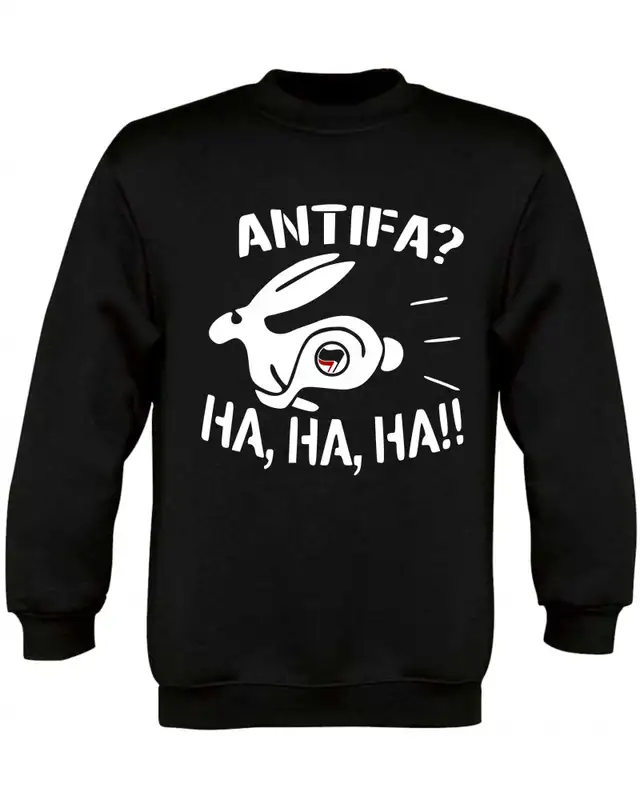 Kinder Pullover (Antifa, ha ha ha)