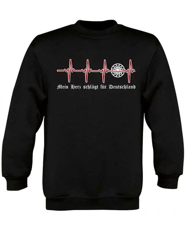 Kinder Pullover (Mein Herz schlägt für Deutschland)