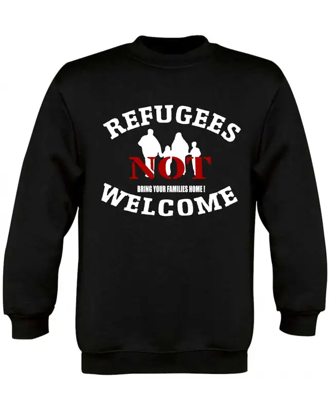 Kinder Pullover (Refugees not welcome)