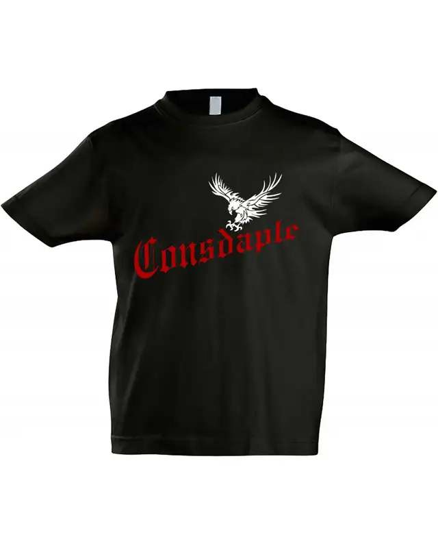 Kinder T-Shirt (Consdaple, Adler im Flug)