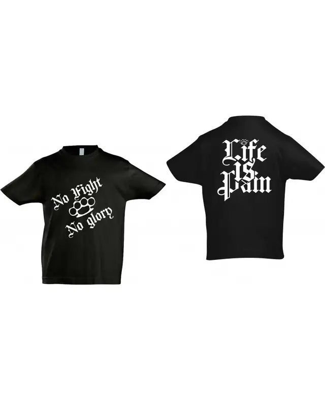 Kinder T-Shirt (Life is Pain) Bild 3