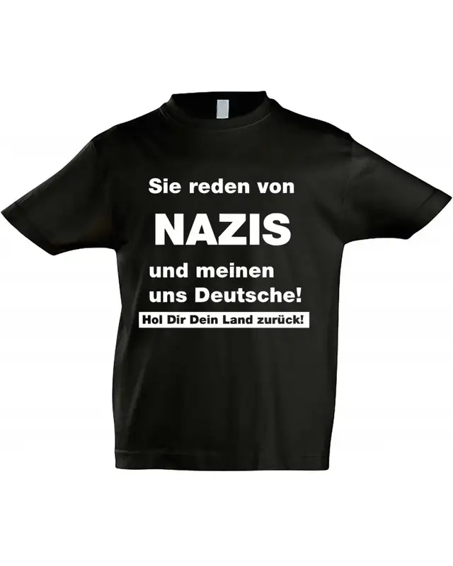 Kinder T-Shirt (Sie reden von Nazis)