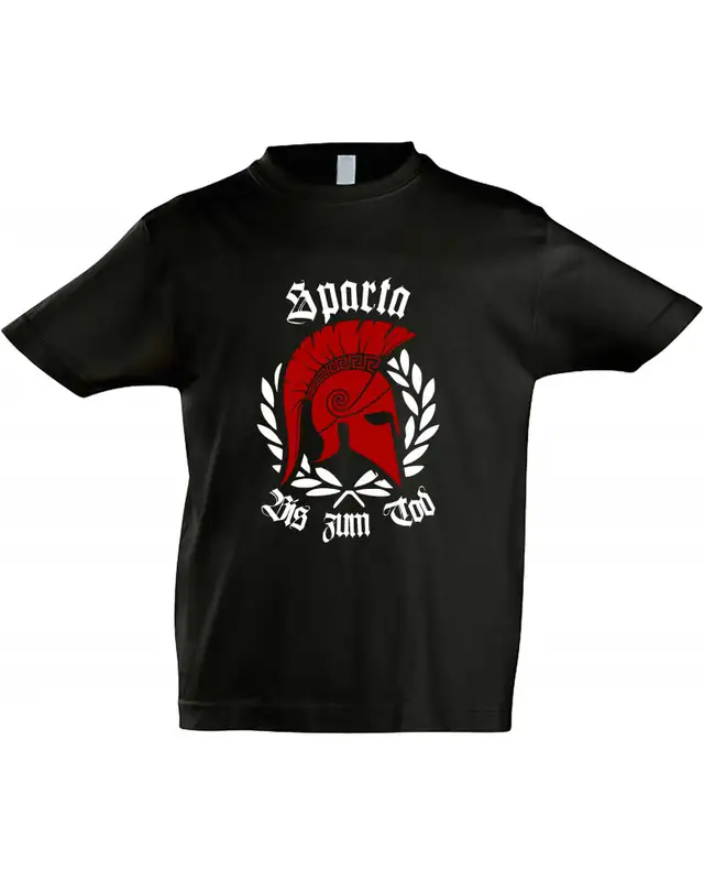Kinder T-Shirt (Sparta, Bis zum Tod)