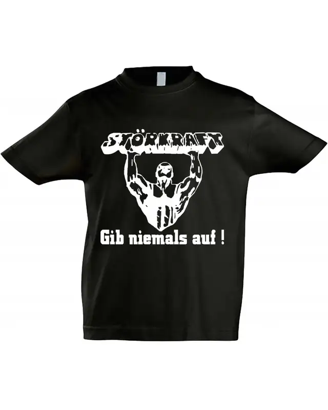 Kinder T-Shirt (Störkraft gib niemals auf)