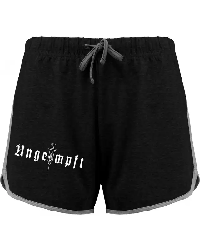 Kurze Damensporthose (Ungeimpft, Einfarbig)