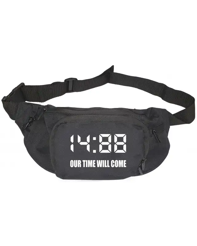 V1 Bestickte Gürteltasche (1488 Our time will come)