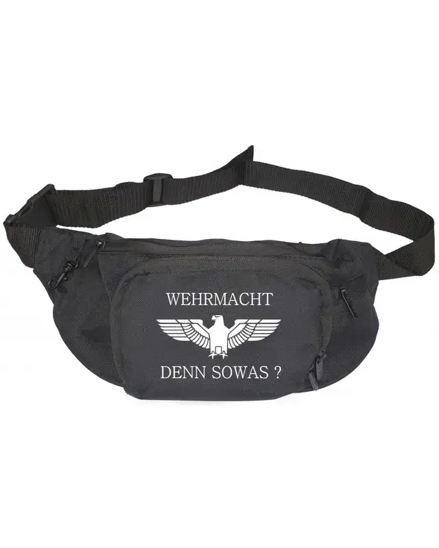 V1 Bestickte Gürteltasche (Wehrmacht denn sowas)