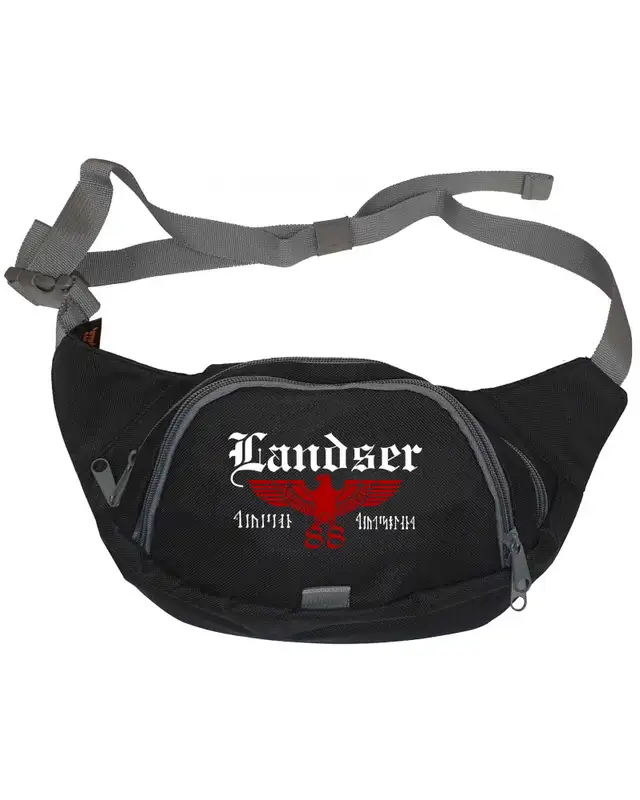 V3 Bestickte Gürteltasche (Landser, Adler 88)